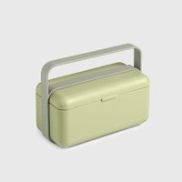Lunchbox zielony z uchwytem i sztućcami Blim+