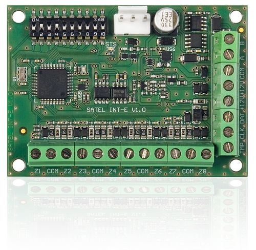 Ekspander 8 wejść Satel INT-E do systemu Integra Versa Perfecta Grade 3 na Arena.pl