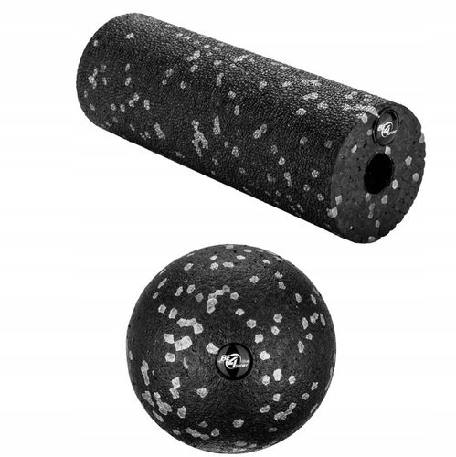 ZESTAW ROLLERÓW DO MASAŻU 4W1 ROLLER+MINI WAŁEK+DUOBALL+PIŁKA PREZENT na Arena.pl