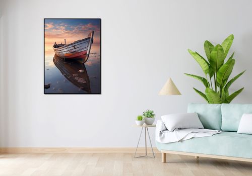 Plakat 75x100cm Odosobniona Przystań na Arena.pl