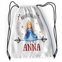 Plecak Sportowy Szkolny Dla Anny Córki Dziecka Z Nadrukiem Ze Zdjęciem