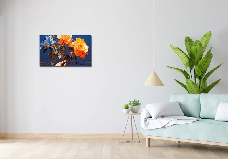 Obraz 70x40cm Żywy Uścisk zdjęcie 2