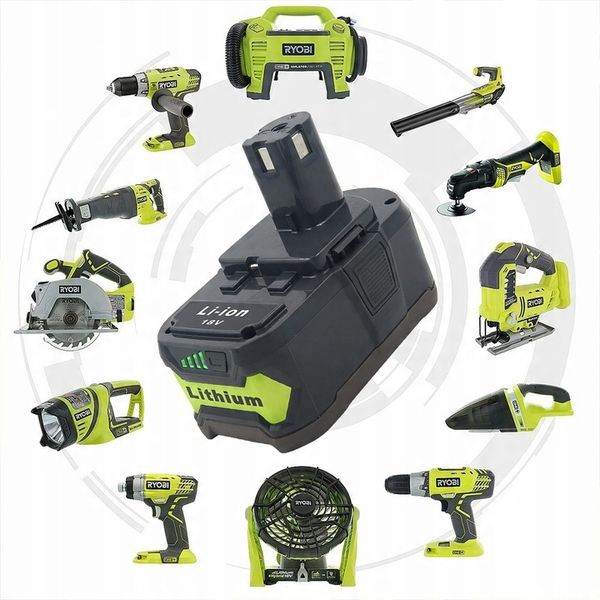 Ryobi Bateria do RYOBI ONE+ 18V 6,0Ah 108Wh zdjęcie 15