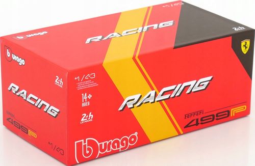 BBURAGO MODEL FERRARI RACING 499P 1:43 na Arena.pl