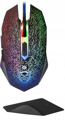 Przewodowa optyczna mysz dla graczy SHOCK gaming na Arena.pl