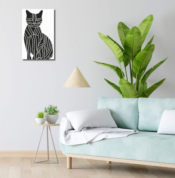 Obraz 30x50cm Zebra w Kocim Ciele zdjęcie 2