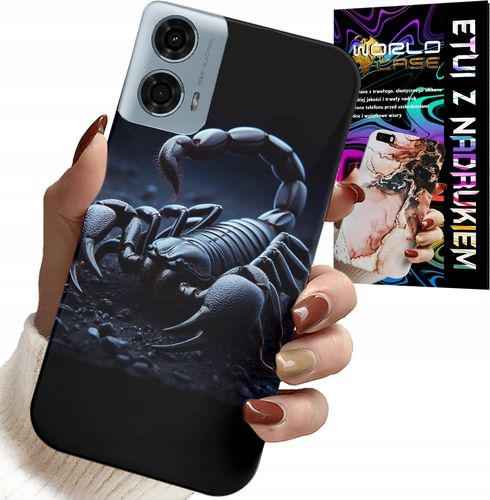 ETUI DO MOTOROLA MOTO G85 5G - SKORPION, SKORPIONY + FOLIA HYDROŻELOWA na Arena.pl