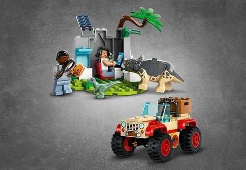76963 - lego jurassic world - centrum ratunkowe dla małych dinozaurów na Arena.pl