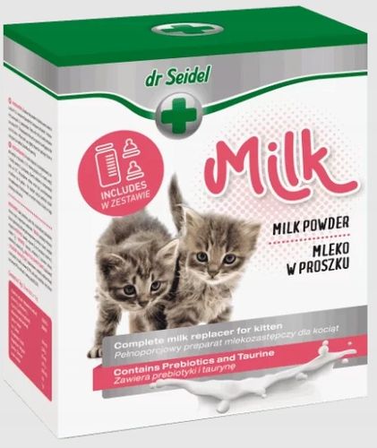 Pełnoporcjowy preparat mlekozastępczy dla kociąt 200 g na Arena.pl