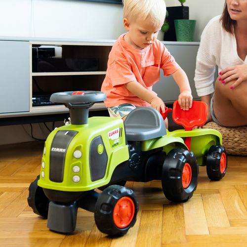 FALK Jezdzik Claas 470 Arion Zielony z Przyczep na Arena.pl