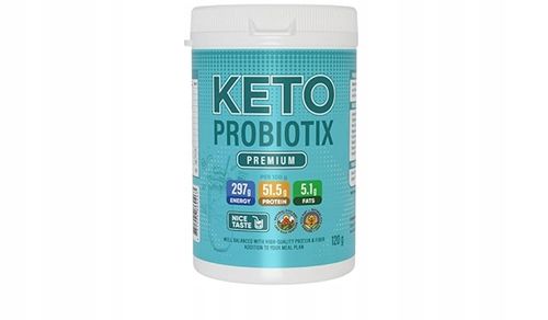 Keto Probiotyk Probiotix + GRATIS 120g ODCHUDZANIE, UTRATA WAGI, REDUKCJA na Arena.pl