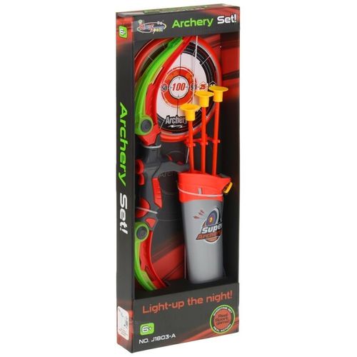 Łuk Świecący LED Zestaw Łuczniczy Strzały Tarcza na Arena.pl