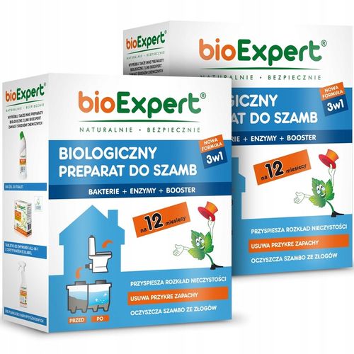 BIOLOGICZNY Preparat 2 kg DO SZAMB I PRZYDOMOWYCH OCZYSZCZALNI BioExpert na Arena.pl
