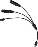 Nanlite CB-DMX-USBC-1/3 Rozdzielacz kabla USB-C do DMX