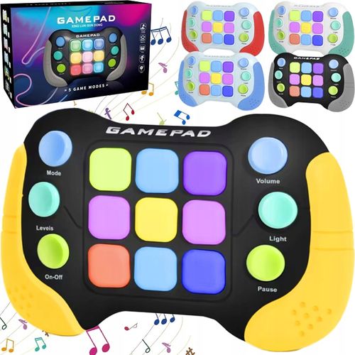 GRA MEMORY ZRĘCZNOŚCIOWA KONSOLA na pamięć POP IT ELEKTRYCZNA antystresowa na Arena.pl