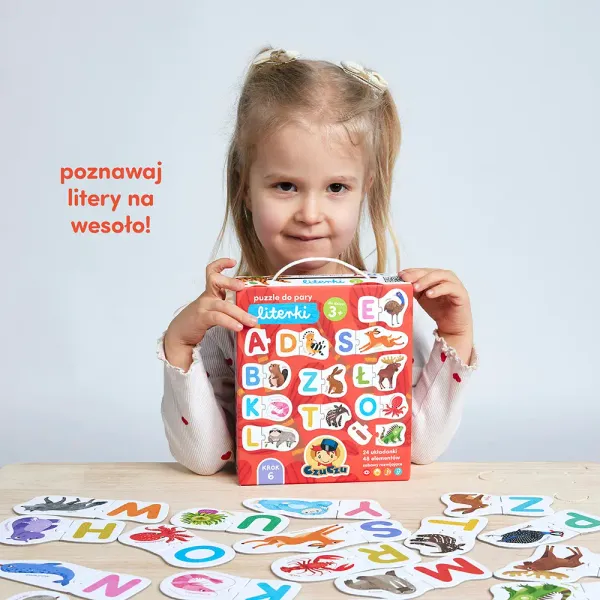 CzuCzu.Puzzle do pary Literki 3+ zdjęcie 4