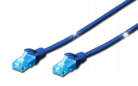 Patchcord DIGITUS UTP kat. 5e 15m PVC niebieski