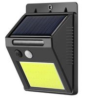 Lampa ścienna solarna COB 48 LED z czujnikiem ruchu i zmierzchu