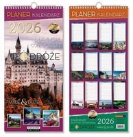 KALENDARZ PLANER PODRÓŻE 2026 KUKARTKA