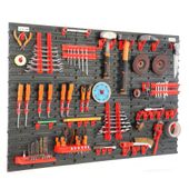 Tablica warsztatowa narzędziowa 116x78cm Uchwyty