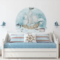 Naklejka Załóżkownik Statki  rozmiar L