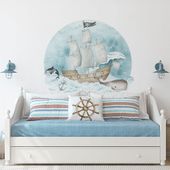 Naklejka Załóżkownik Statki rozmiar M