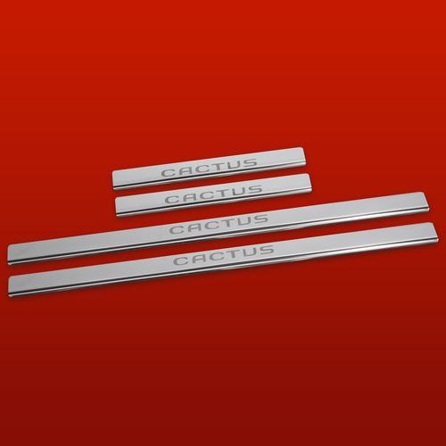 Listwa progowa CITROEN C4 CACTUS  CACTUS Stal nierdzewna 304 połysk 4szt na Arena.pl
