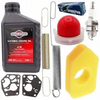 OLEJ BRIGGS STRATTON FILTR POWIETRZA BRIGGS MEMBRANA GAŹNIKA POMPKA PALIWA