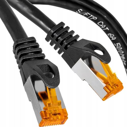 KABEL SIECIOWY INTERNETOWY LAN ETHERNET PATCHCORD RJ45 S/FTP 10Gb CAT6a 20M na Arena.pl