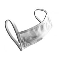 Biała maseczka bawełniana maska na twarz