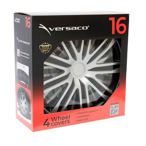 Kołpaki RAZE silver / black 16", 4 szt. na Arena.pl