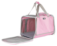 UNIQ PETS transporter dla kota psa do 8 kg różowy PETCARRIGE 45x30x30cm