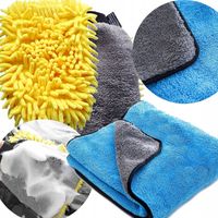 K2 FLOSSY RĘCZNIK + RĘKAWICA Z MIKROFIBRY DO MYCIA OSUSZANIA SAMOCHODU AUTA