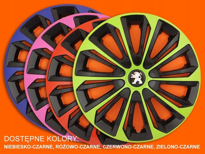 KOŁPAKI 16'' PEUGEOT 307 308 207 807 3008 508 SRM zdjęcie 6
