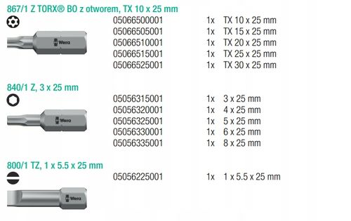WERA ZESTAW GRZECHOTKI, BITÓW, NASADEK I RĘKOJEŚCI na Arena.pl