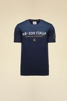 Aeronautica Militare T-shirt Emboidered Frecce Tricolori, granat 3XL