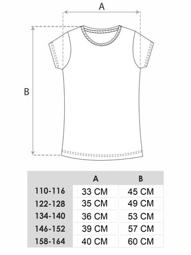 Koszulka dziewczęca t-shirt bawełniany lawendowy 110-116 YOCLUB na Arena.pl