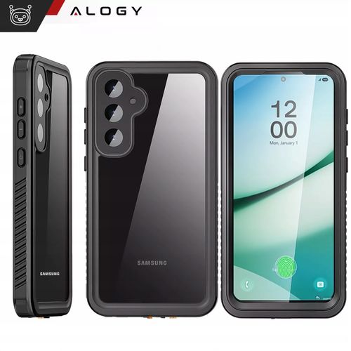 Etui wodoodporne Alogy do Samsung Galaxy S25+ czarny na Arena.pl