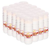 ZNICZE PARAFINOWE WKŁADY 5 DNI 120 h KERZEN 24 SZT