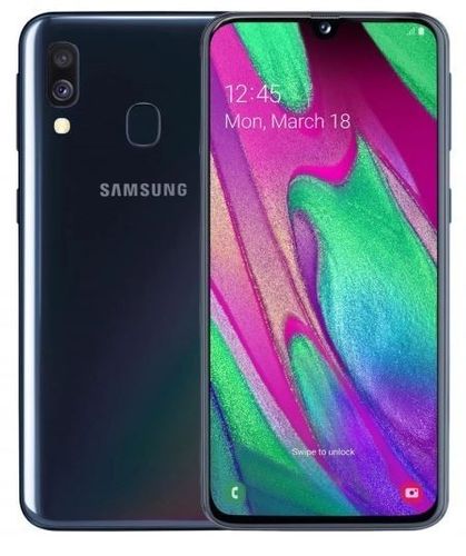 Samsung Smartfon GALAXY A40 Dual Sim czarny na Arena.pl