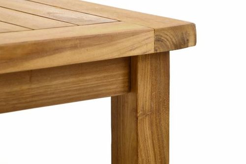 Stolik tekowy DIVERO - 50 cm D47267 na Arena.pl