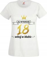 Koszulka PREZENT na 18 18-tkę osiemnastkę królowa