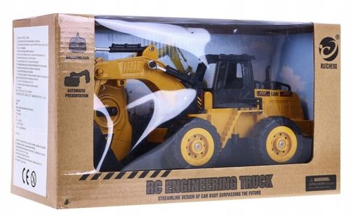 duża KOPARKA ZDALNIE STEROWANA koparko-ładowarka zabawka dla dzieci PILOT na Arena.pl