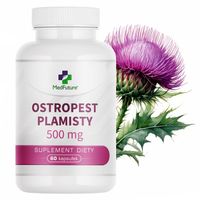 Ostropest plamisty (Silybum marianum) DETOKS, ZDROWA WĄTROBA - 500 mg