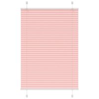 Roleta plisowana różowa 95x100 cm Szerokość tkaniny 94,4 cm