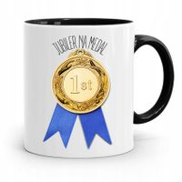 Dla Jubilera Kubek Czarny Jubiler Na Medal Prezent Z Nadrukiem Ze Zdjęciem