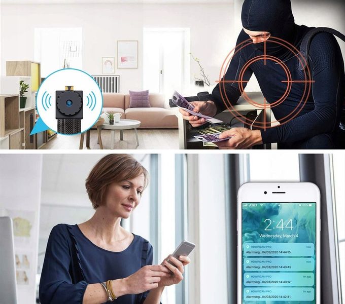 MINI UKRYTA KAMERA SZPIEGOWSKA WIFI NA ŻYWO FULLHD zdjęcie 8