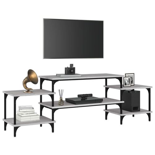 Szafka pod TV, szary dąb sonoma, 157x35x52 cm na Arena.pl