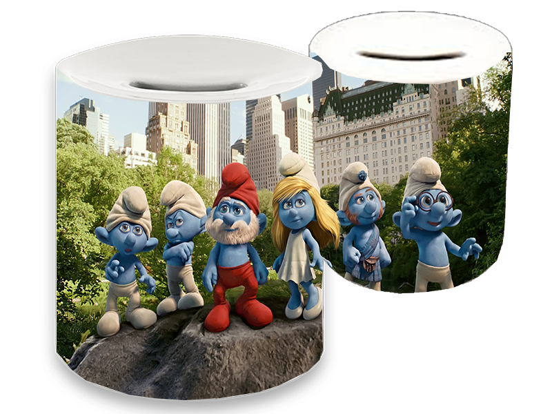 Skarbonka ceramiczna Smerfy zdjęcie 2