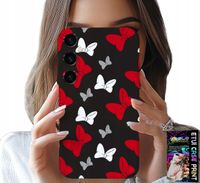 ETUI DO SAMSUNG GALAXY A24 4G - KOKARDKI CZERWONO BIAŁE MYSZKA, WZORY